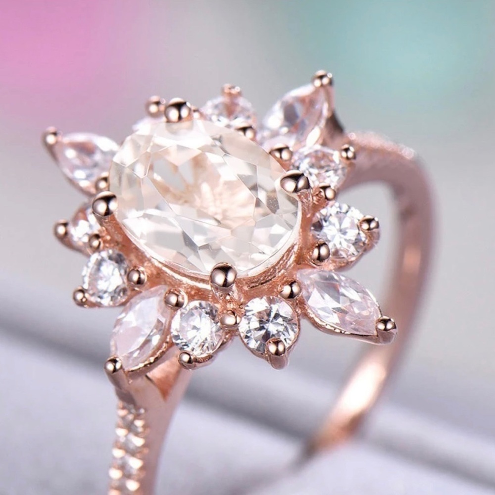 ✨SOLD OUT✨Rose Gold Sunburst✨18K Rose Gold Plated✨ - Picture 4 of 7